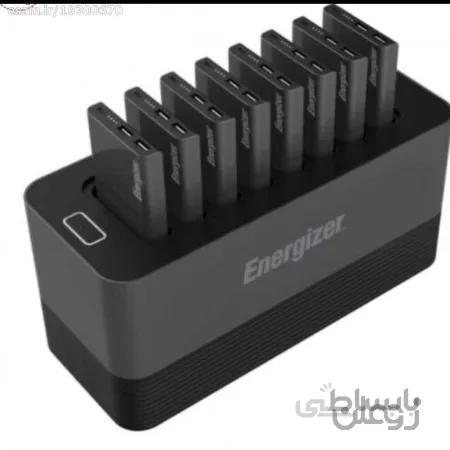 داک پاوربانک به همراه مجموعه 8 عددی پاوربانک انرجایزر PS80000 80000mAh