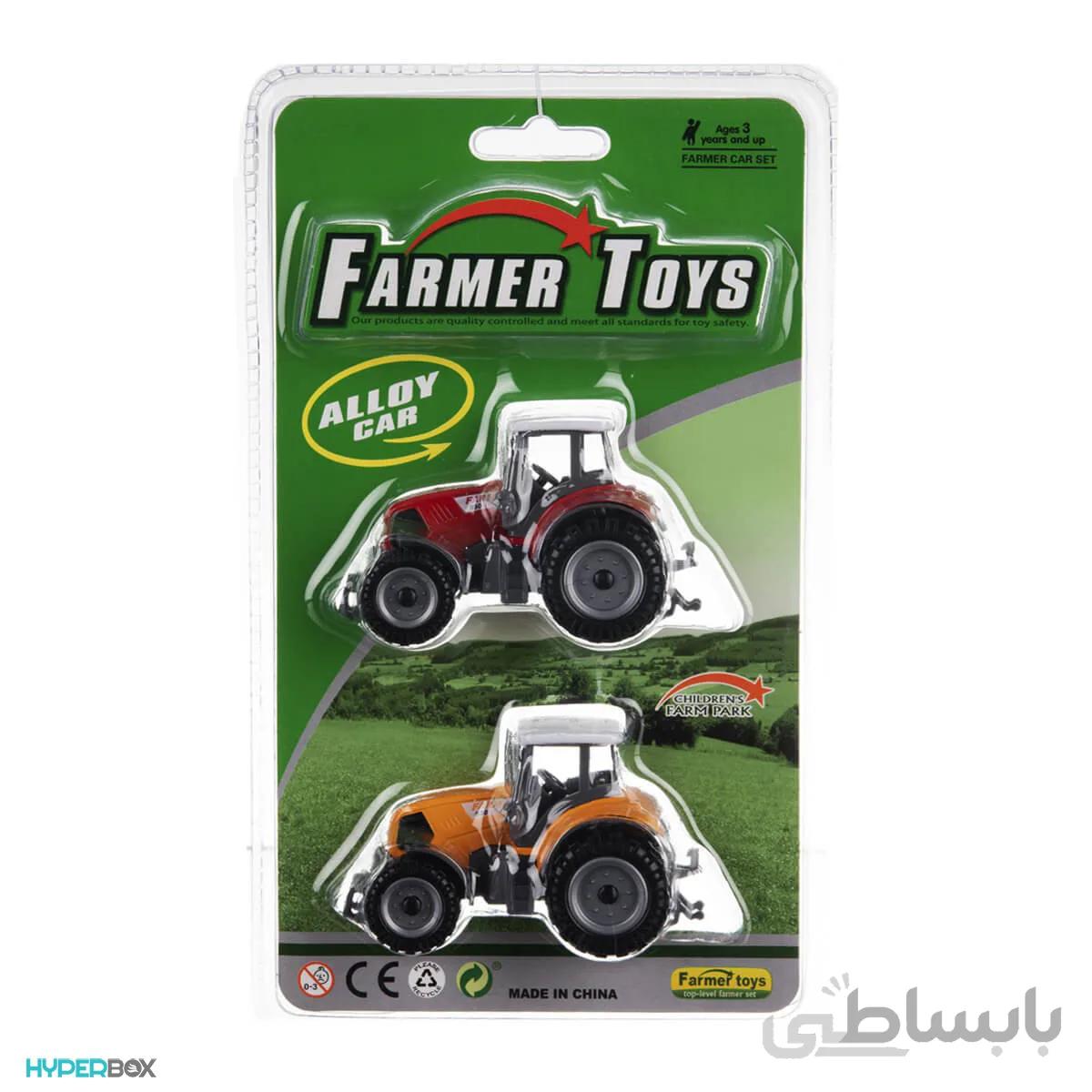 اسباب بازی تراکتور دوتایی