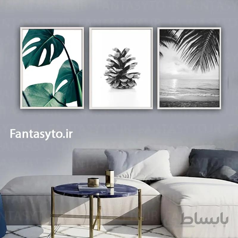 چیدمان تابلو سه عددی طبیعت
