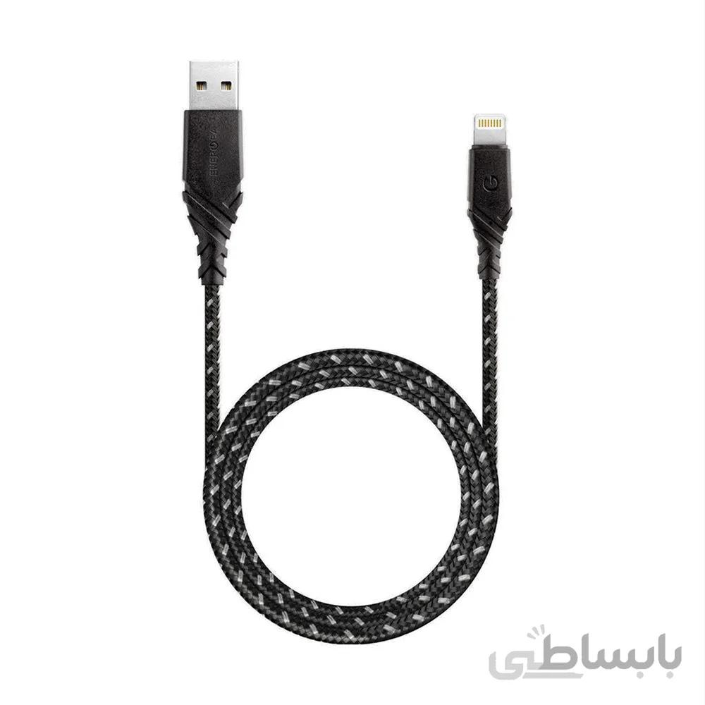 کابل USB به Lightning انرژیا مدل DuraGlitz طول 3 متر