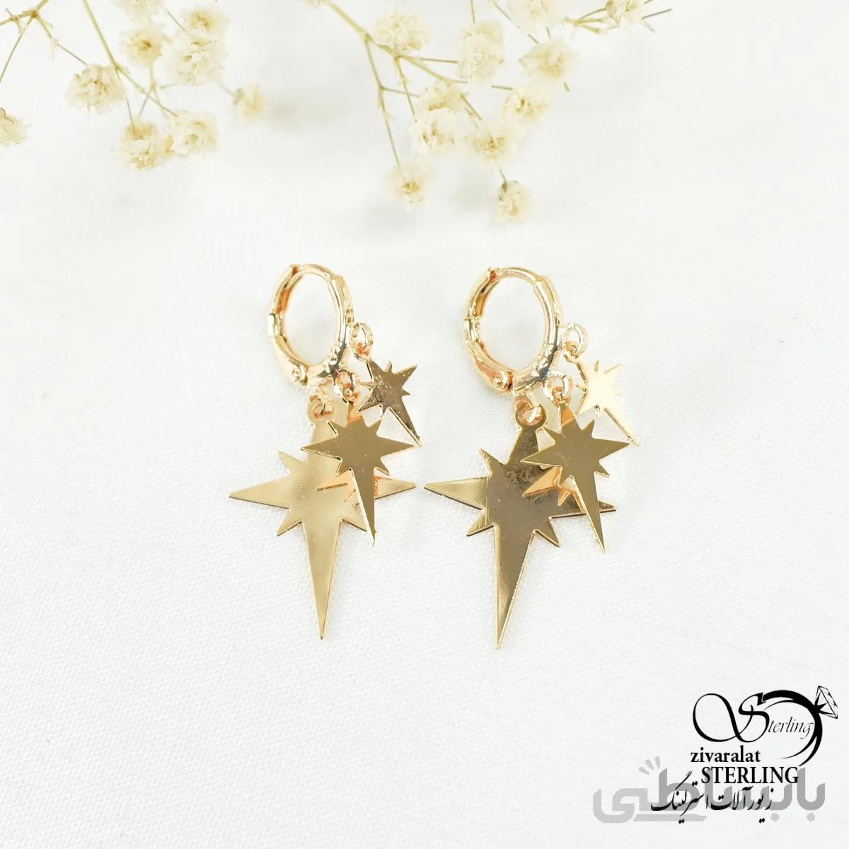 گوشواره زنانه کد 6105