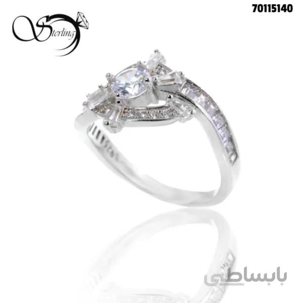 انگشتر نقره زنانه کد:۱۹۰۵