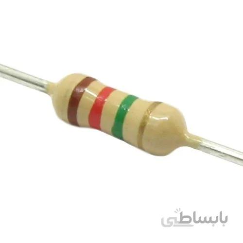 مقاومت 1.2 مگا اهم 1/4 وات 5 درصد | 1.2M