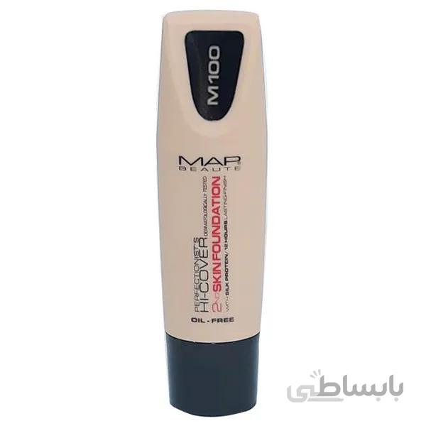 کرم پودر تیوپی M100 مپ بوته فاقد چربی حجم 30 میل