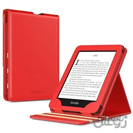 TiMOVO Case سازگار با Kindle Paperwhite E-Reader (نسل 10th ، انتشار 2018) - عمودی جلد چند منظوره روی جلد ایستاده با خودکار خواب / Wake Fit Amazon Kindle Paperwhite ، قرمز