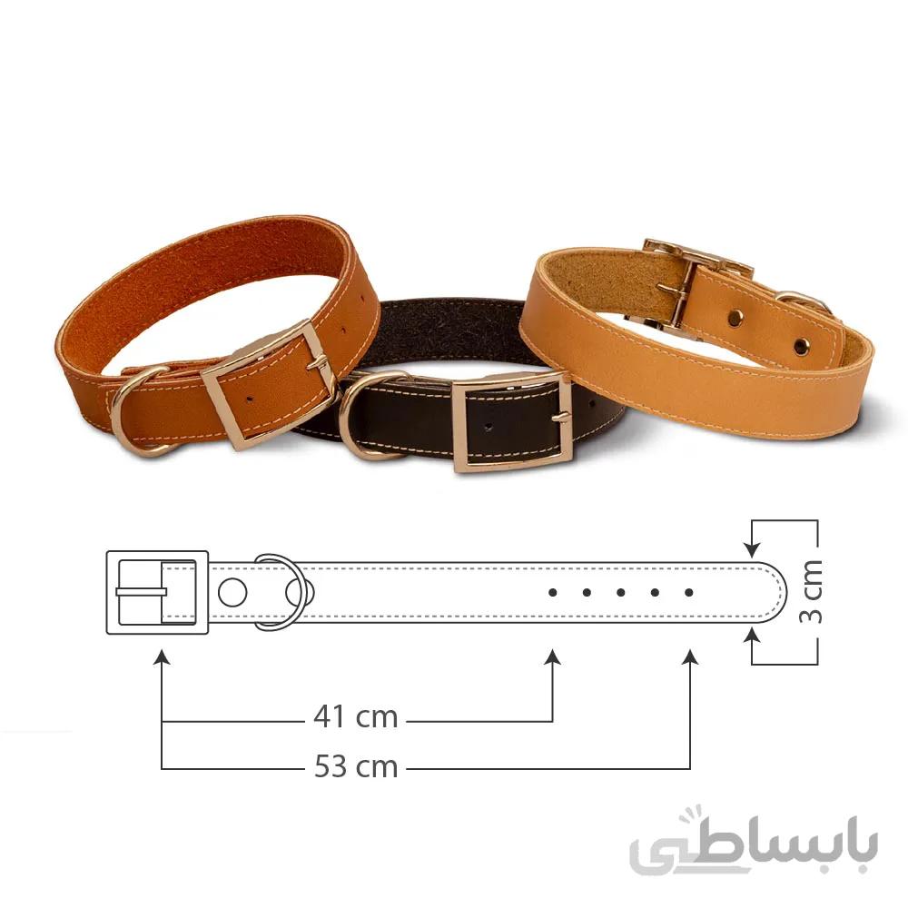 قلاده گردنی ساده سگ نیناپت سایز 5 ا Ninapet Simple Neck Collar For Dogs Size5