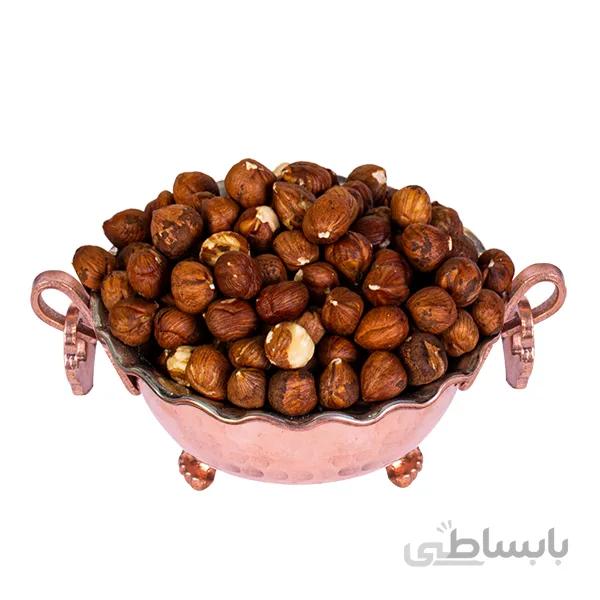 مغز فندق ایرانی خام
