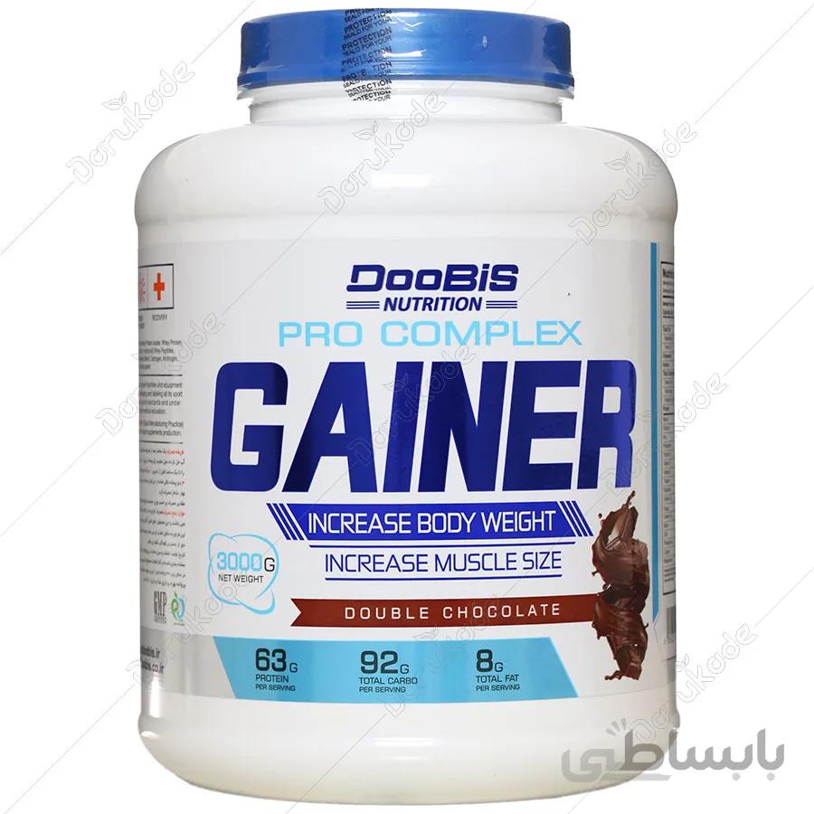 دوبیس گینر کمپلکس 3000 گرمی ا DOOBIS PRO COMPLEX GAINER 3000 GR