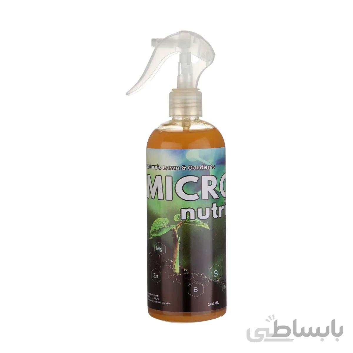 اسپری تقویتی کامل نیچرلان مدل micro nutrients حجم 500 میلی لیتر