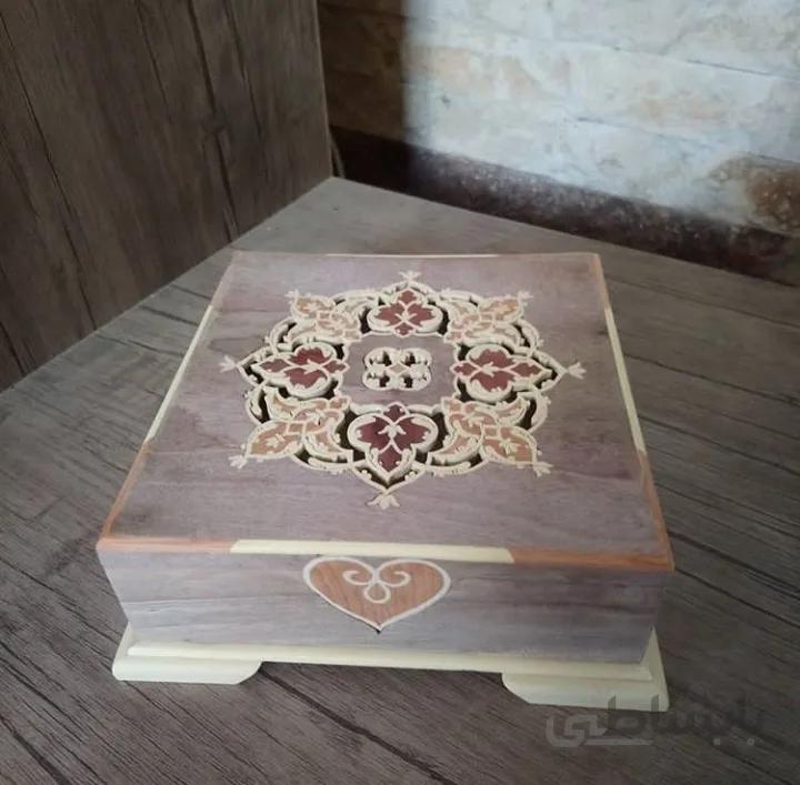 جعبه جواهرات مشبک جُوَک کاری کد ۱۰۷۳۲