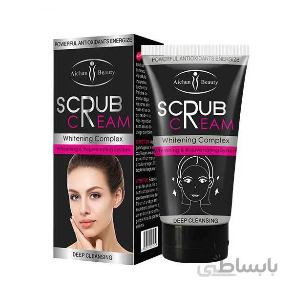 اسکراب و لایه بردار شنی آیچون بیوتی AICHUN BEAUTY SCRUB CREAM