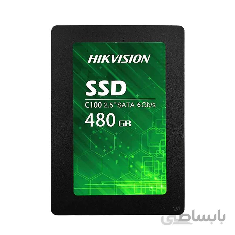 اس اس دی اینترنال هایک ویژن مدل HS-SSD-C100 ظرفیت 480 گیگابایت ا SSD HIKVISION C100 480GB