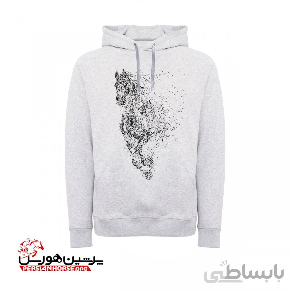 هودی مردانه طرح اسب