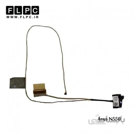 فلت تصویر لپ تاپ ایسوس N550JK با فلت 40پین Asus N550JK-1A Laptop Screen Cable _14005-01500000-40Pin 4K-2K