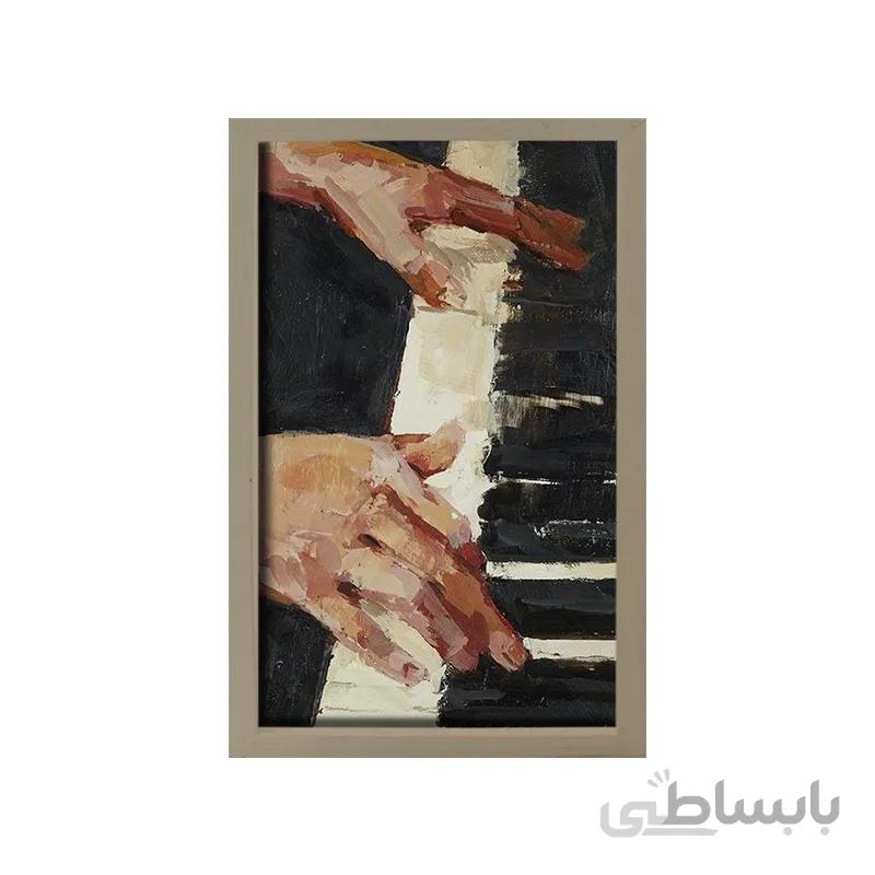 قاب بوم 40x60cm کرم