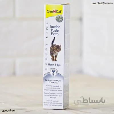 خمیر گربه تائورین جیم کت مناسب تقویت قلب و بینایی ساخت آلمان ۵۰Gr کد ۵۸۵