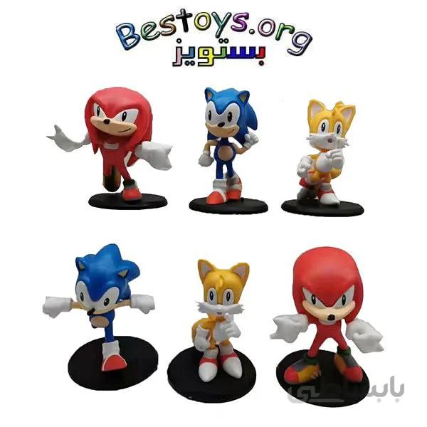 فیگور مدل Sonic بسته شش عددی کد 2