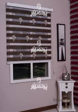 پرده زبرا مدل گلدوزی IPK 8442-Z V-04