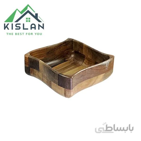 کاسه پیچک چوب گردو سایز 21