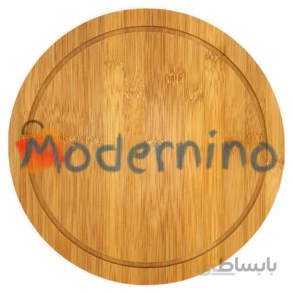تخته پیتزا بامبو طرح گرد