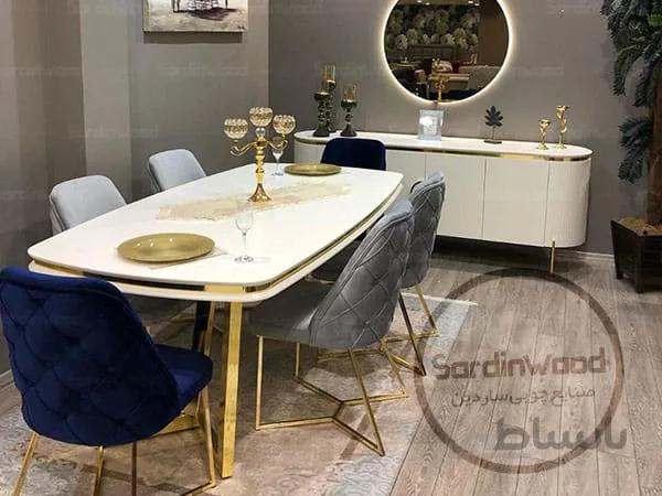 میز ناهار خوری ساینا
