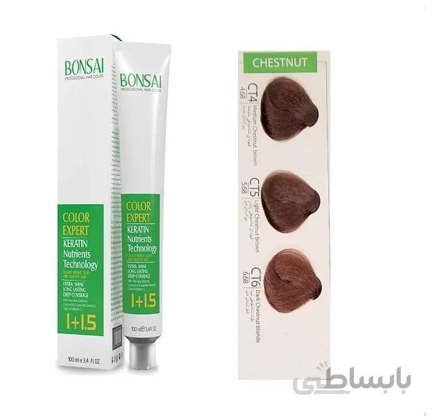 رنگ موی بن سای سری شاه بلوطی