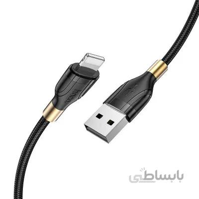 کابل تبدیل USB به Lightning هوکو مدل U92 طول 1.2 متر