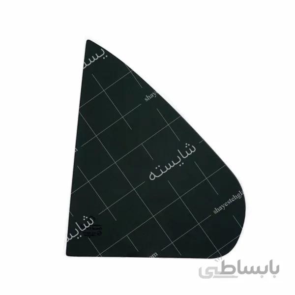 شیشه لچکی چپ درب عقب سمند دودی سولار