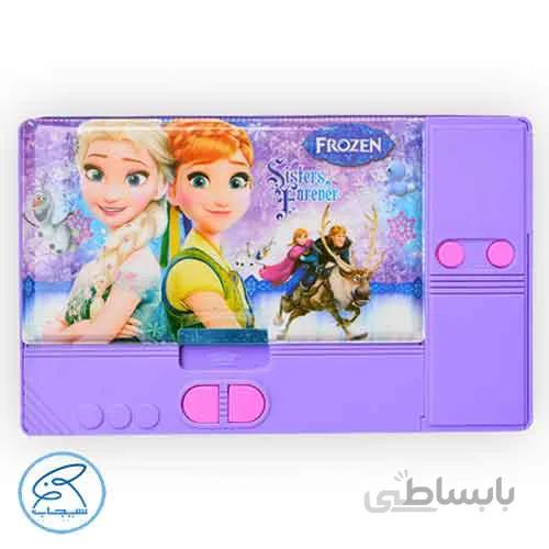 جامدادی کتابی دکمه دار بزرگ آهنربایی دخترانه