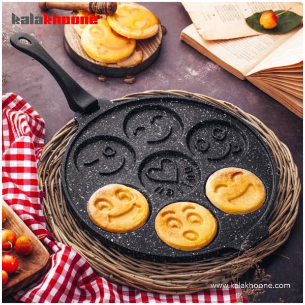 تابه پنکیک پز چدنی نالینو سایز 26 ا Nalino Pancake Pan Size 26