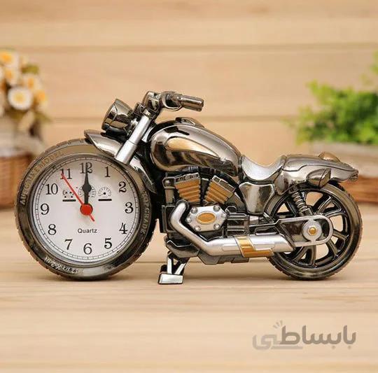 ساعت دکوری آلارم دار طرح موتورسیکلت ا Fantasy Desktop Clock