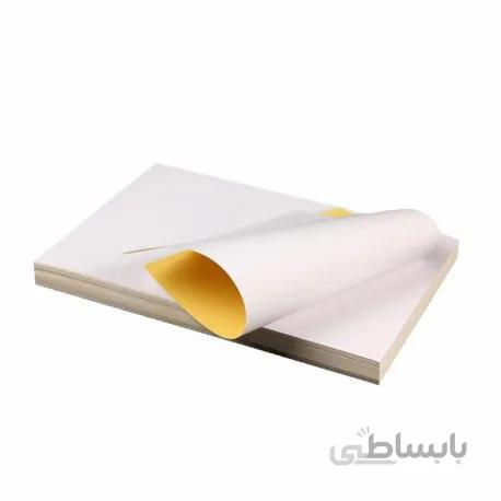 لیبل پی وی سی مات لیزری 100 برگی A4