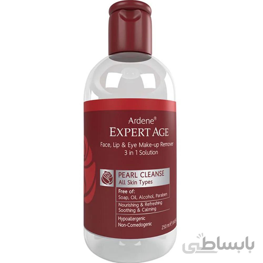 پاک کننده آرایش چشم و لب و صورت اکسپرت ایج آردن ا Ardene Expert Age Face And Lip And Eye Make up Remover 250ml ARDENE