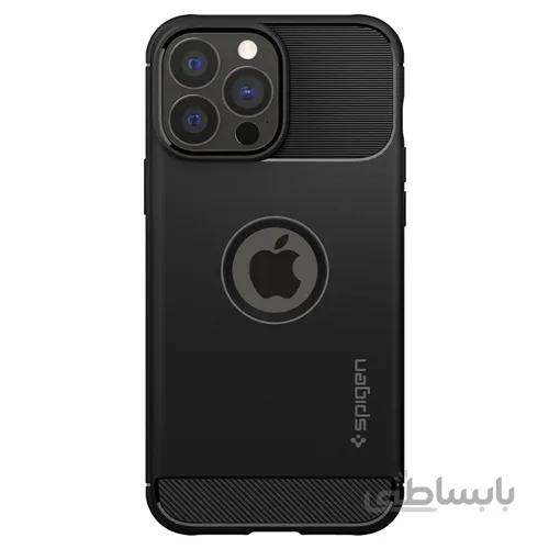 قاب برند اسپیگن آیفون 13 پرو مکس Spigen Rugged Armor Case iPhone 13 Pro Max