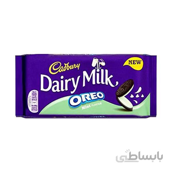 شکلات شیری Cadbury اورئو نعنایی