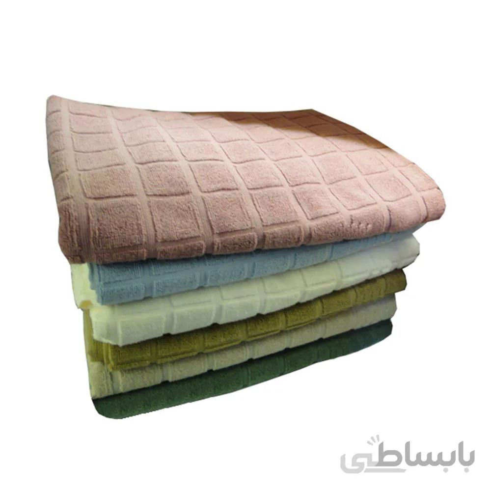 حوله استخری - در شش رنگ - 140*70 - درجه 1 - پنبه رینگ - 24/2 لایه - 500 گرم ا Towels for the pool - in six colors - 140*70 - grade 1 - Cotton ring - 24/2 layer - 500 g
