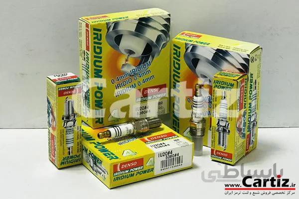 شمع موتورسیکلت سوزنی ایریدیوم پالس و پولسار Denso ژاپن 5360 IU20 ا IU20