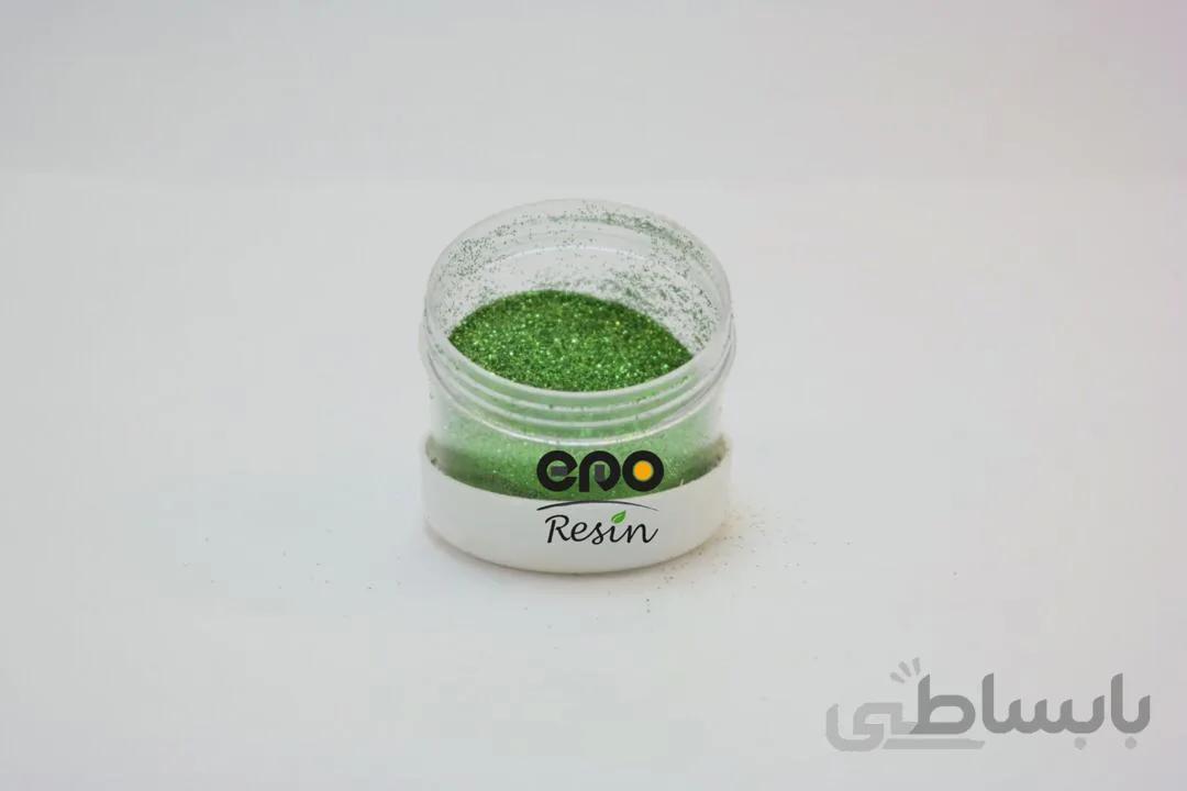 پودر گلیتر سبز