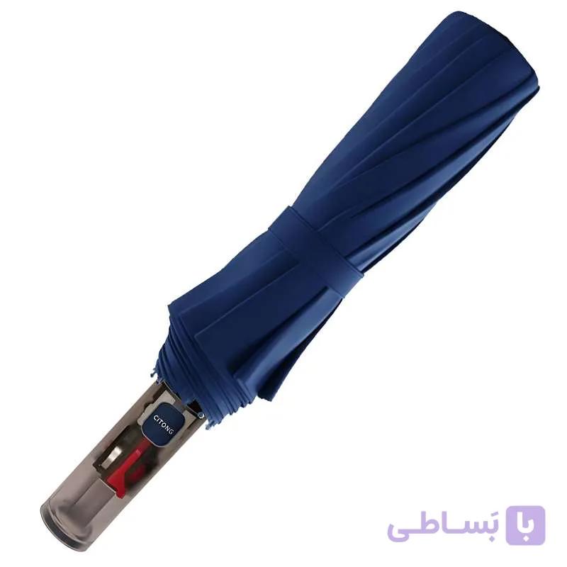 چتر 12 پره مدل آرام بند دوبل وان قطر 116 سانتی‌متر — تصویر 1