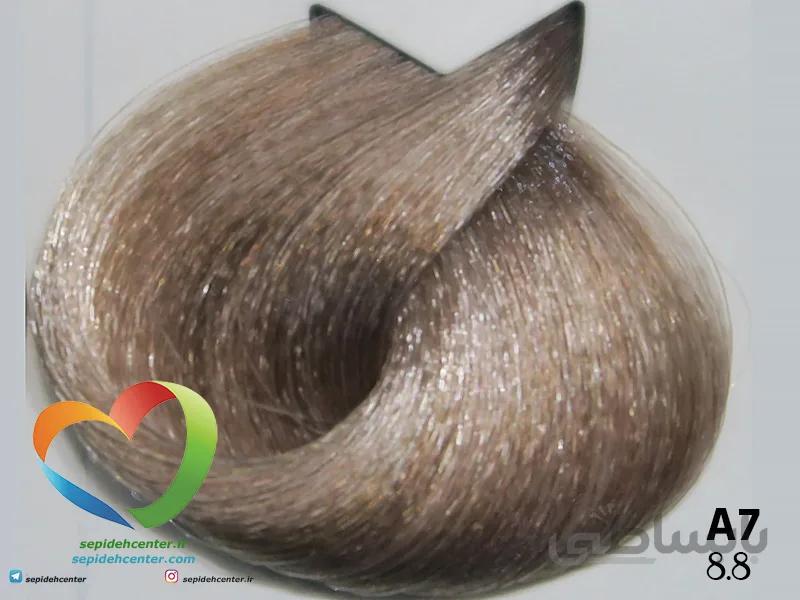 رنگ مو ی ترام کالر traum color بلوند خاکستری A7- 8.8