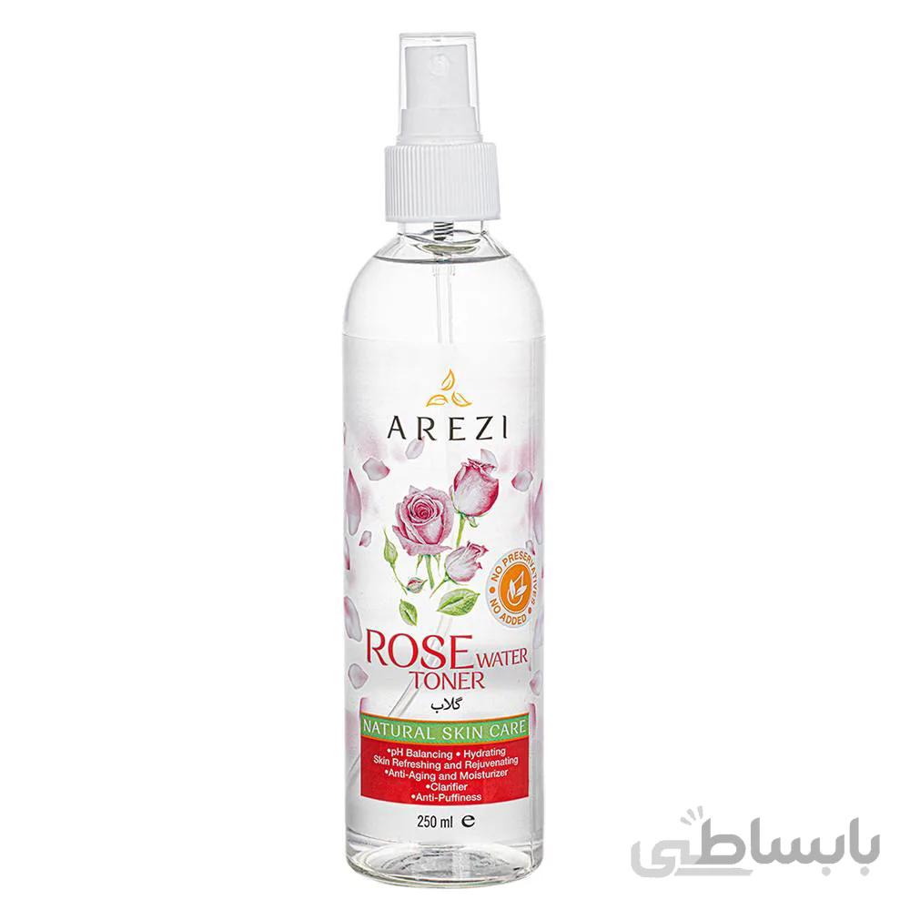 اسپری تونر گلاب عارضی