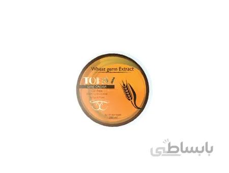کرم مرطوب کننده توپاز حاوی جوانه گندم
