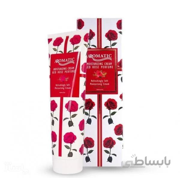 کرم مرطوب کننده با رایحه گل سرخ 100میل