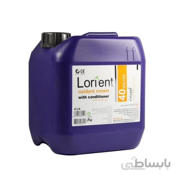 لکسیدان ۴ لیتری ۱۲% (نمره ۳)Lorient Oxidant Cream