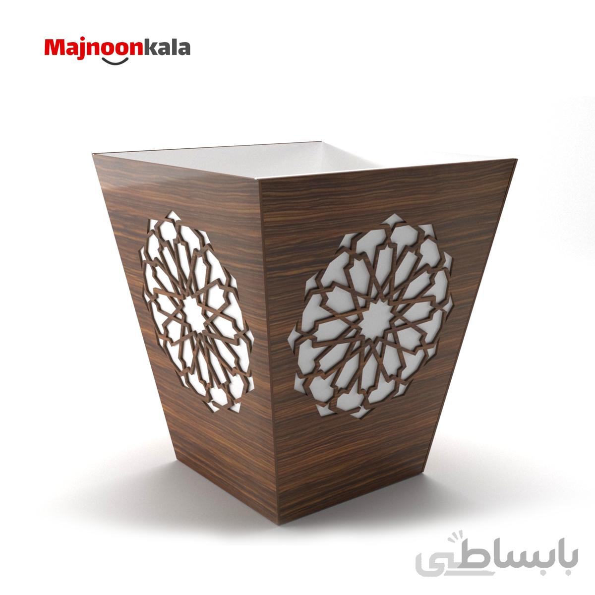 سطل زباله طرح سنتی کد-02