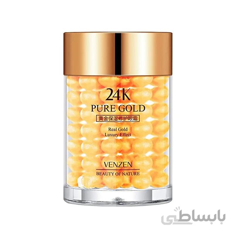 کرم دور چشم طلا ونزن