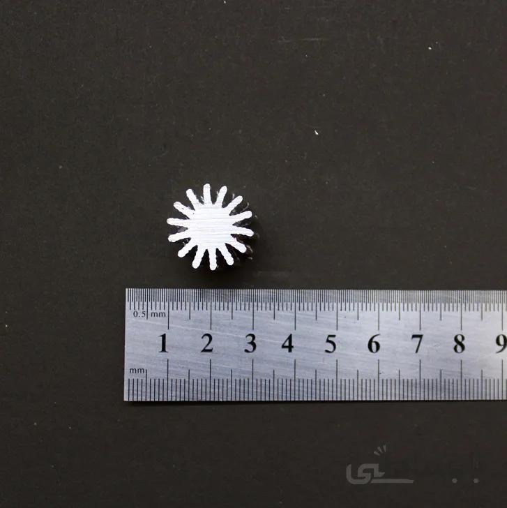 هیت سینک آلومینیومی خورشیدی توپر 20x20x20mm