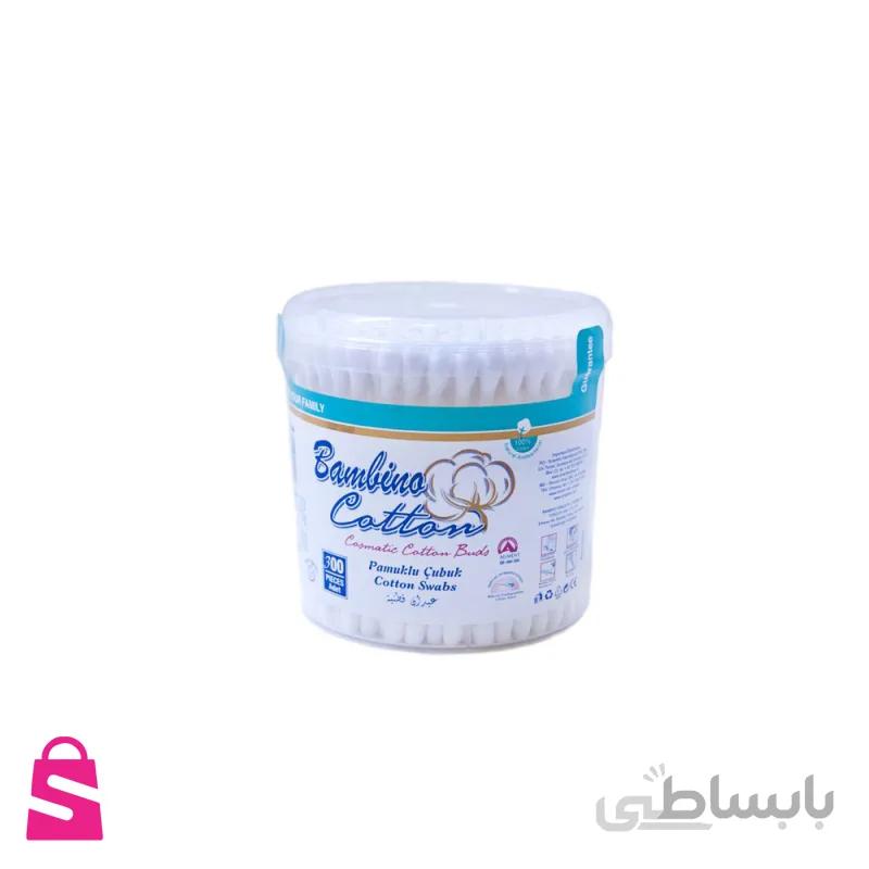 گوش پاک کن ۳۰۰ عددی ترکیه Bambina cottons