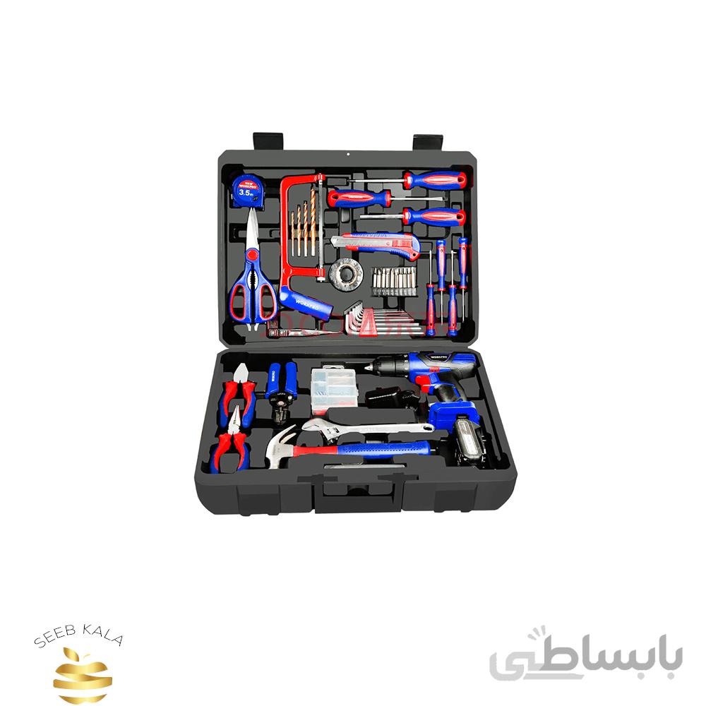 WORKPRO W122020N Hosehhold Toolbox جعبه ابزار ورک پرو