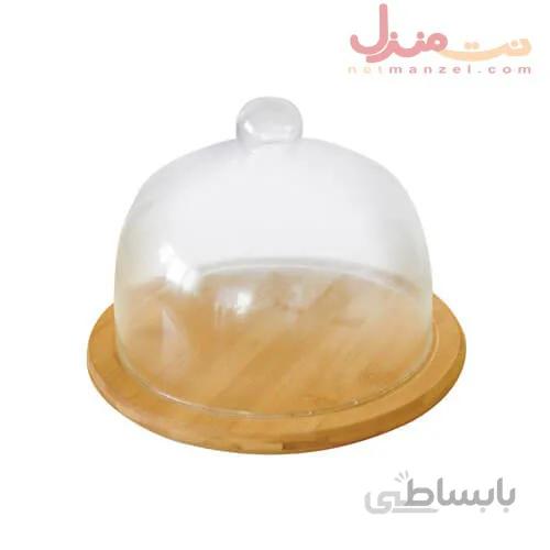 ظرف کیک چوبی بامبو برند بامبوم مدل فوکوس کوچک